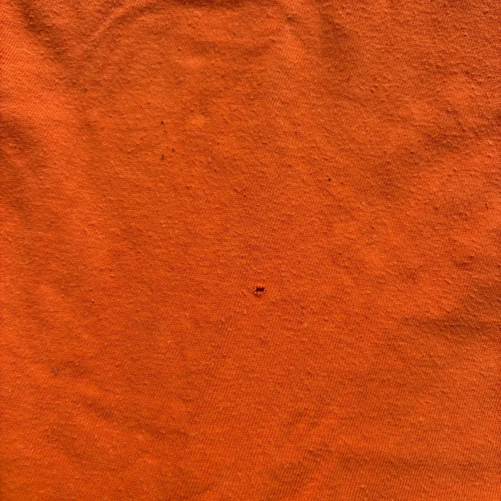 Vintage 70s Up With People 75-76 Tour Shirt Orange Warehouse Sound Co Medium